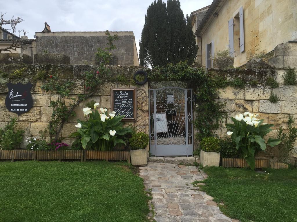 Les Chambres D'Ovaline Saint-Émilion Екстериор снимка